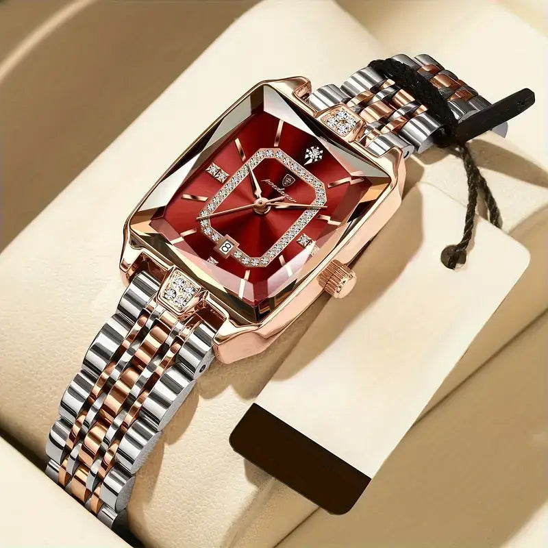 Seraphine – Luxury Women’s Watch, ladies luxury wristwatch with gift box, elegant stainless steel women’s watch, waterproof quartz ladies watch UK, timeless women’s watch for special occasions, fashionable women’s watch gift for her, slim elegant ladies watch with calendar, sophisticated women’s wristwatch stainless steel, luxury ladies watch for everyday wear