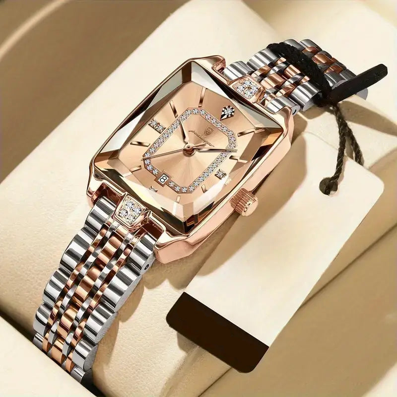 Seraphine – Luxury Women’s Watch, ladies luxury wristwatch with gift box, elegant stainless steel women’s watch, waterproof quartz ladies watch UK, timeless women’s watch for special occasions, fashionable women’s watch gift for her, slim elegant ladies watch with calendar, sophisticated women’s wristwatch stainless steel, luxury ladies watch for everyday wear