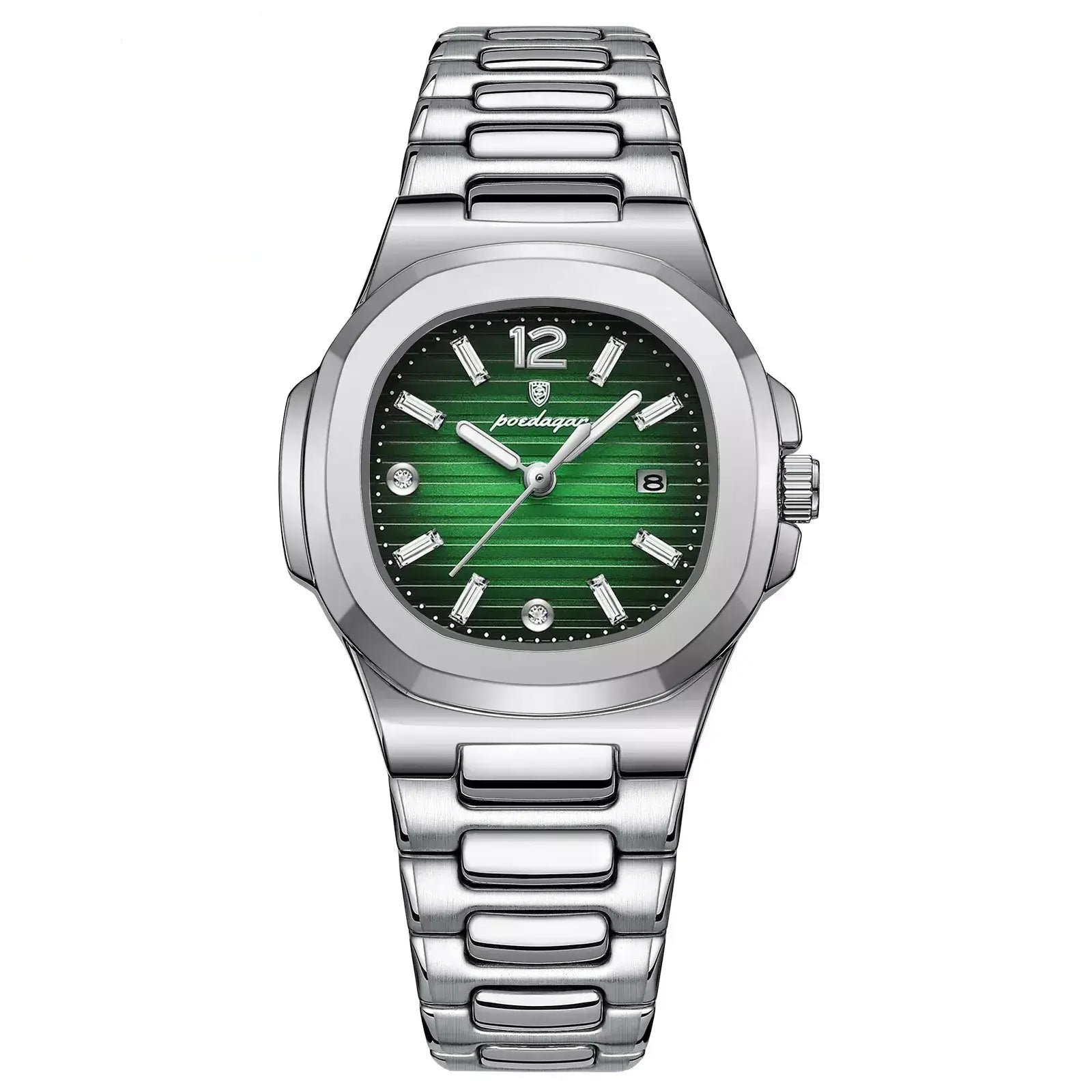 Luxury Square Women’s Watch,Luxury women’s watch, Ladies’ quartz watch, Waterproof women’s watch, Elegant ladies’ watch, Luminous watch for women, Women’s square dial watch, Fashion watch for women, Stylish women’s watch, Best gift for her watch, Durable women’s watch, Elegant everyday watch for women, Women’s watch with date display, Modern ladies’ wristwatch, Affordable luxury watch UK, Waterproof quartz watch for women