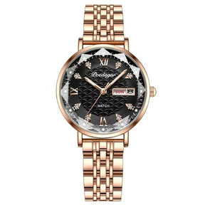 women’s elegant watch, rose gold women’s watch, luxury women’s watch, minimalist women’s watch, luminous women’s watch, stainless steel women’s watch, waterproof women’s watch, fashion women’s watch, stylish women’s watch, casual women’s watch