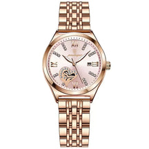 luxury women’s watch, elegant ladies watch, stainless steel women’s watch, waterproof quartz watch, luminous ladies wristwatch, dress watch for women, premium women’s timepiece, sophisticated women’s watch, stylish ladies watch UK, high-end women’s watch