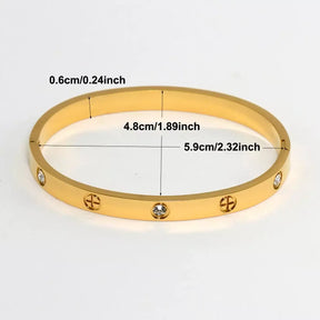 Elowen Ladies’ Bracelet Set, gold bracelets for women, cuff bracelets for women, women’s fashion bracelets, gift for her, elegant bracelets for women, stainless steel bracelets women, cubic zirconia bracelets, trendy bracelets for women, jewellery gifts for women, ladies’ bracelet set, luxury bracelets for women, party bracelets for women, stylish women’s bracelets, fashion accessories for women