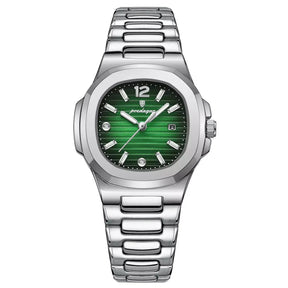 Luxury Square Women’s Watch,Luxury women’s watch, Ladies’ quartz watch, Waterproof women’s watch, Elegant ladies’ watch, Luminous watch for women, Women’s square dial watch, Fashion watch for women, Stylish women’s watch, Best gift for her watch, Durable women’s watch, Elegant everyday watch for women, Women’s watch with date display, Modern ladies’ wristwatch, Affordable luxury watch UK, Waterproof quartz watch for women