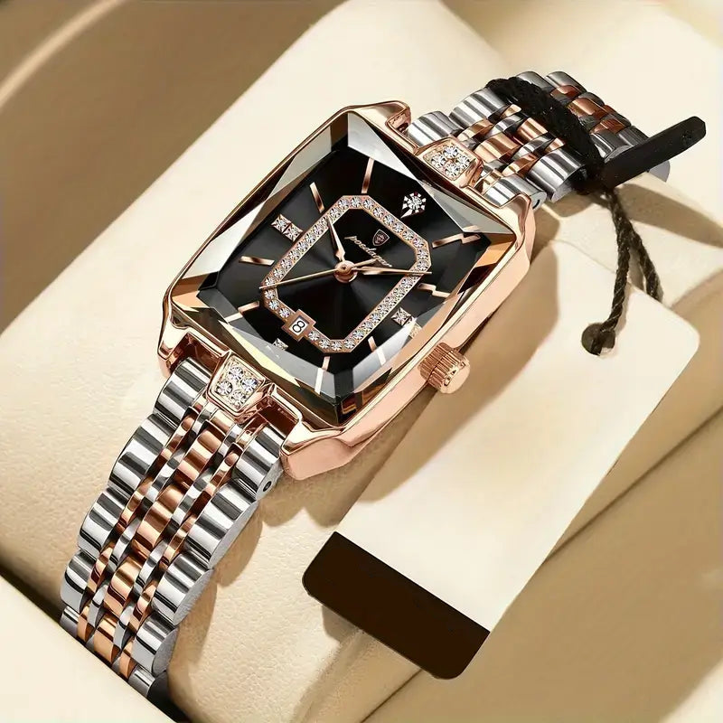 Seraphine – Luxury Women’s Watch, ladies luxury wristwatch with gift box, elegant stainless steel women’s watch, waterproof quartz ladies watch UK, timeless women’s watch for special occasions, fashionable women’s watch gift for her, slim elegant ladies watch with calendar, sophisticated women’s wristwatch stainless steel, luxury ladies watch for everyday wear