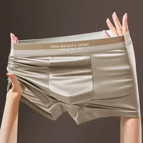 Veyro beige men’s boxer briefs with comfortable stretch fit